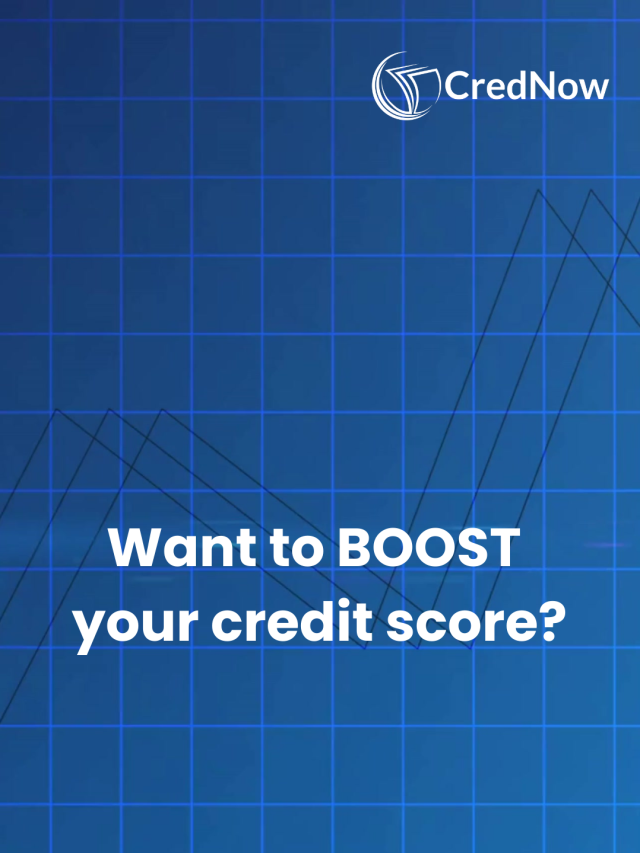 boost your credit score